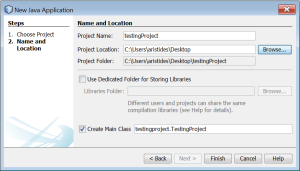 Creating a New Java Project in Netbeans IDE – Aristides S. Bouras